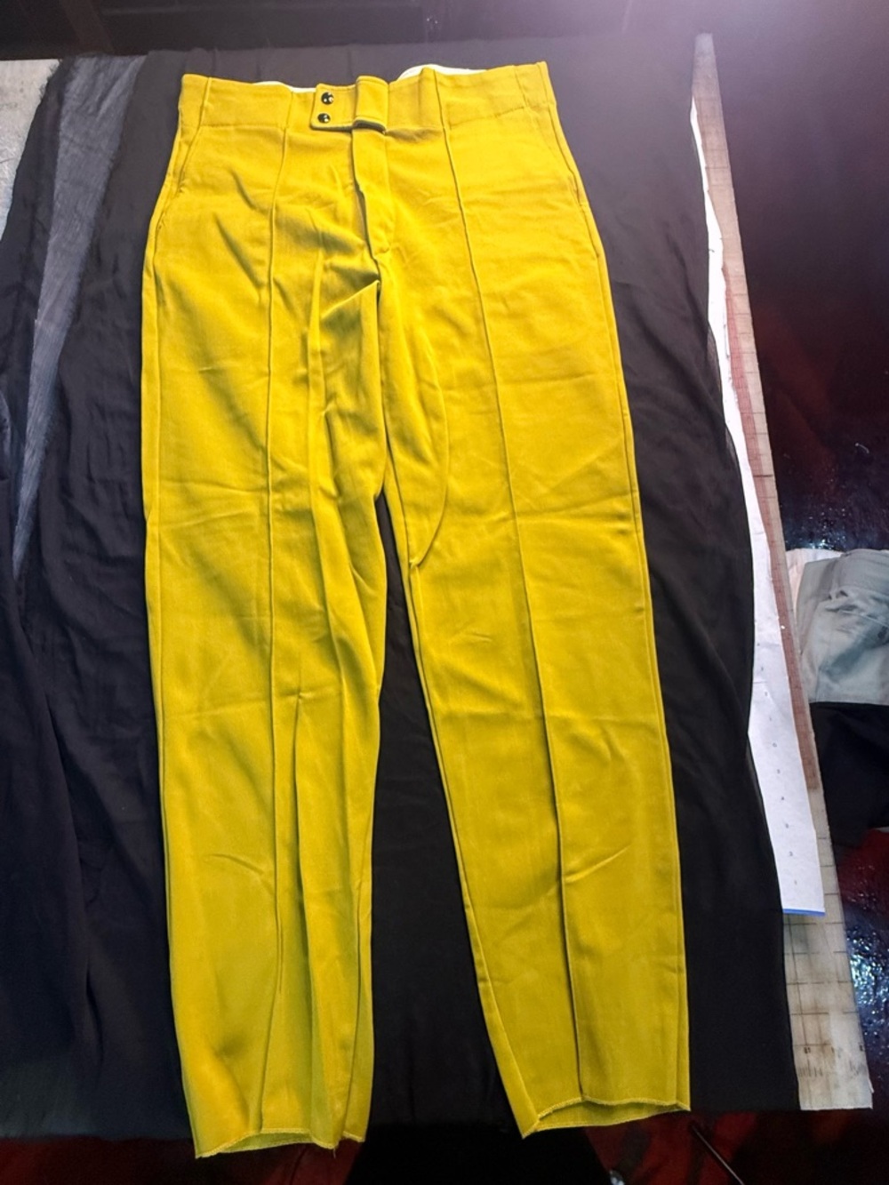 Vintage mustard coach pant Mid century American Southern Athletics